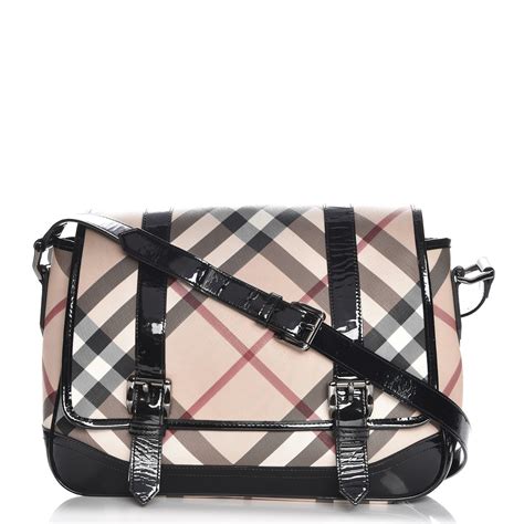 Burberry Nova Check Messenger Bag 